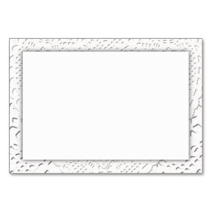 Numéro De Table Faux White Lace Fabric Arrière - plan