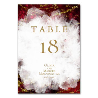 NUMÉRO DE TABLE | Géode de cristal de rubis époust