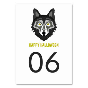 Numéro De Table Gray Wolf, Parti d'Halloween