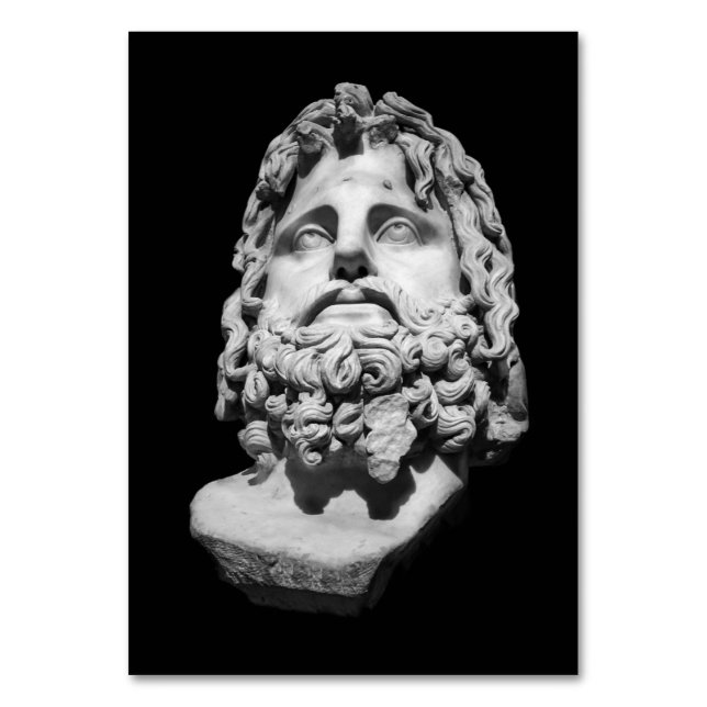 Numéro De Table Greco Roman Bust (Par défaut)