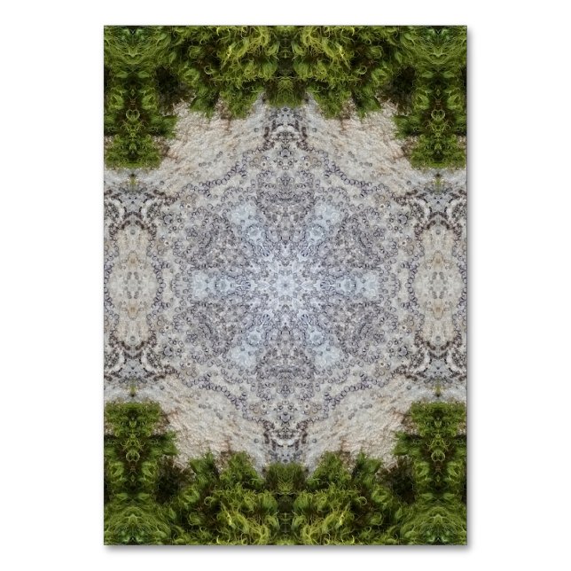 Numéro De Table Green Moss & Earth Nature Art (Par défaut)