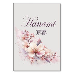 Numéro De Table Hanami Kyoto