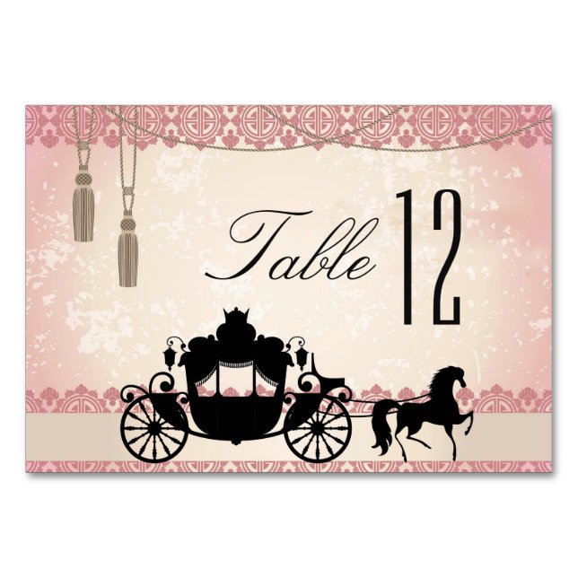 Numéro De Table Il était une fois (Devant)