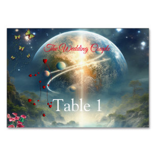Numéro De Table Imaginaire royaumes de Magic Scenery conçoit des c