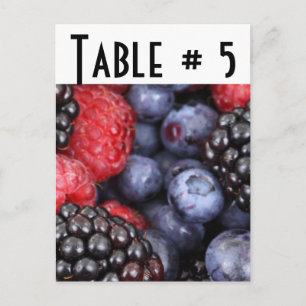 Numéro de table invité