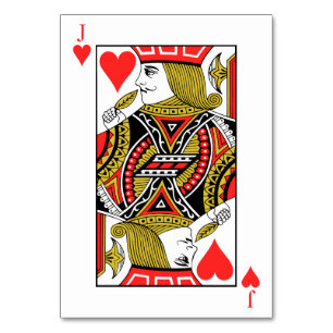 Numéro De Table Jack of Hearts