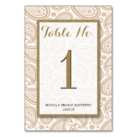 La collection Mariage moderne de Paisley - Brown