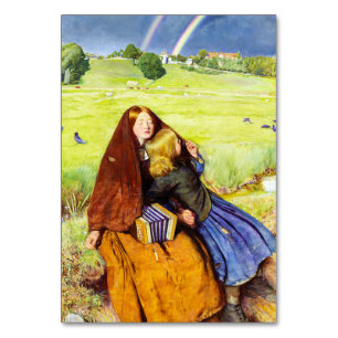 Numéro De Table La Fille aveugle par John Everett Millais