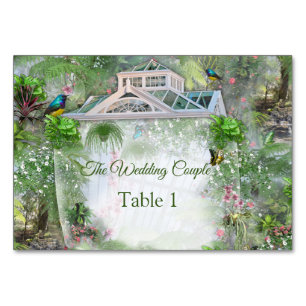 Numéro De Table La serre victorienne