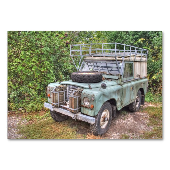 Numéro De Table Land Rover série III 109 (Devant)