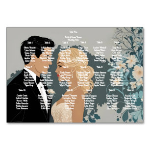 Numéro De Table Les fleurs éternelles : une célébration de l'amour