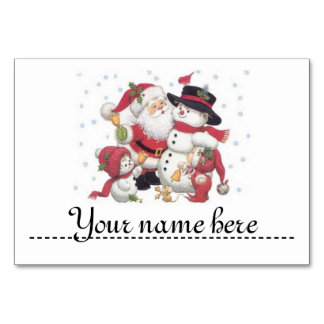 Numéro De Table Lieu de rendez-vous pour la table de Noël -