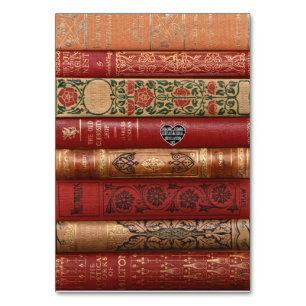 Numéro De Table Livres sont Beau Livre Signet épines -