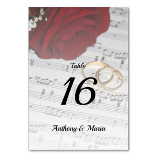 Numéro De Table Love Song
