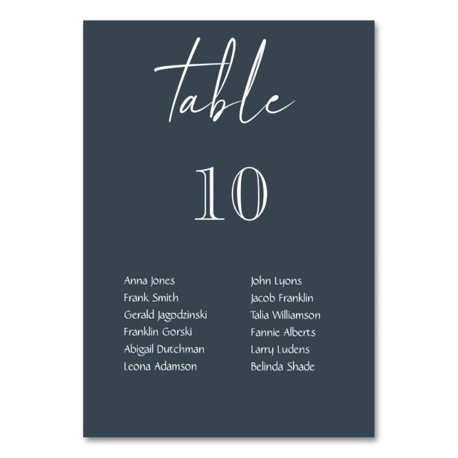 Numéro De Table Lumières de suspension gris et blanc Mariage perso (Par défaut)