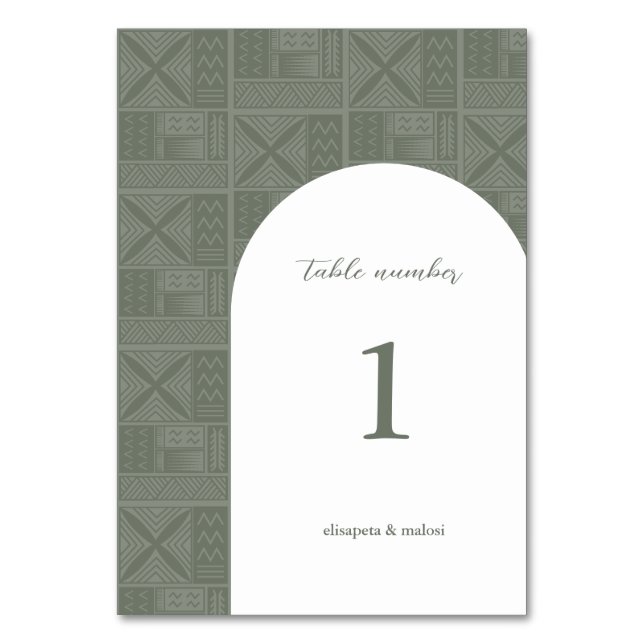 Numéro De Table Mariage Apia (Par défaut)