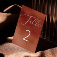 Mariage Automnal Minimaliste en Brique de Terracot