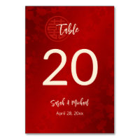 Mariage chinois Red Gold