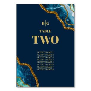 Numéro De Table Mariage de Parties scintillant de la géométrie de 