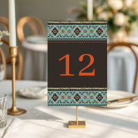 Mariage d'hiver tribal ethnique rustique