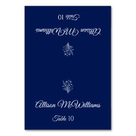 Numéro De Table Mariage Place card Végétarienne-Fleur sauvage Elég