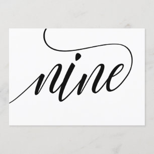 Numéro de table mariage - Typographie de luxe - No