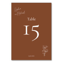 Mariage végétal minimaliste en terre cuite Boho