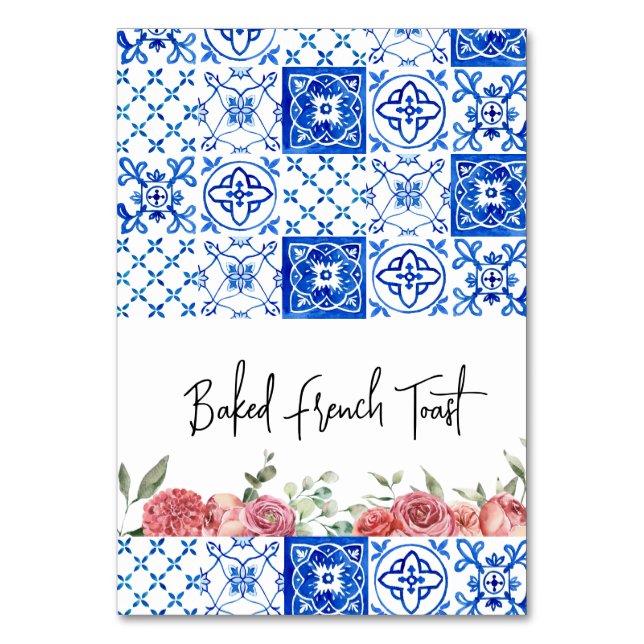 Numéro De Table Méditerranée Italie Floral Fête des mariées rose (Par défaut)