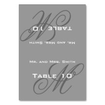 Monogramme de réglage de place