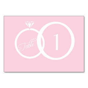 Numéro De Table Nous faisons Mariage