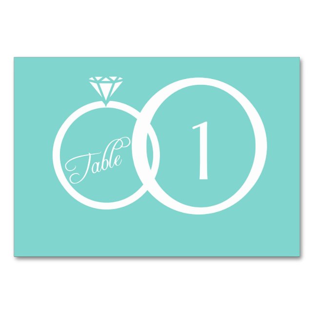 Numéro De Table Nous faisons Mariage (Dos)