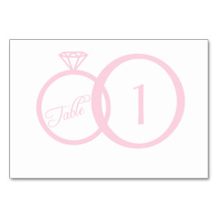 Numéro De Table Nous faisons Mariage