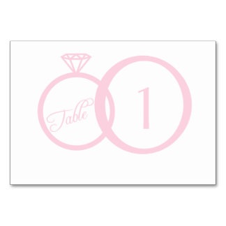 Numéro De Table Nous faisons Mariage