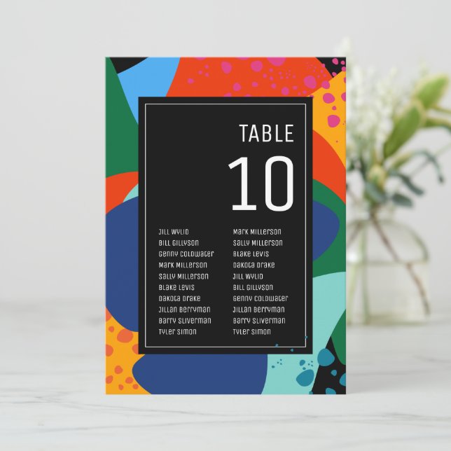 Numéro de table | Nuit au Musée (Debout devant)