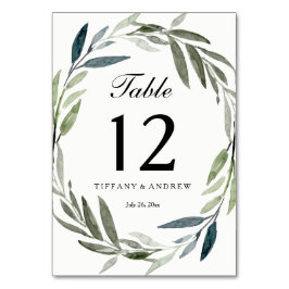 Numéro De Table Numéro de tableau du Mariage de la couronne de feu