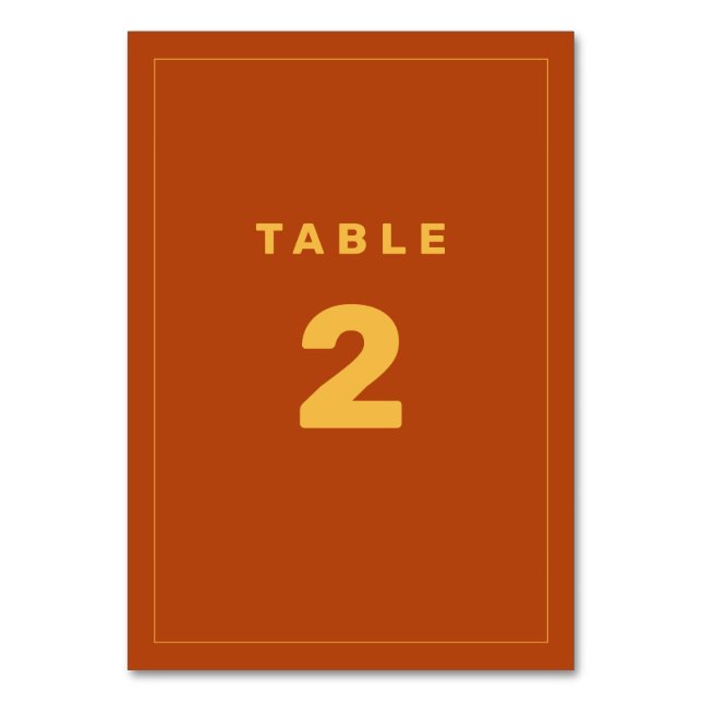 Numéro De Table Numéro de tableau inspiré de Wes Anderson Jaune et (Par défaut)