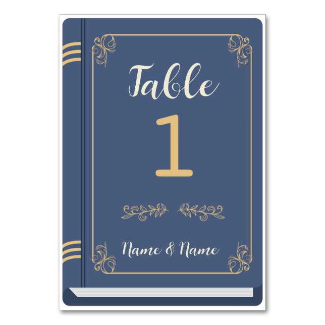 Numéro De Table Numéro de tableau Livre Mariage Bibliothèque Auteu (Par défaut)