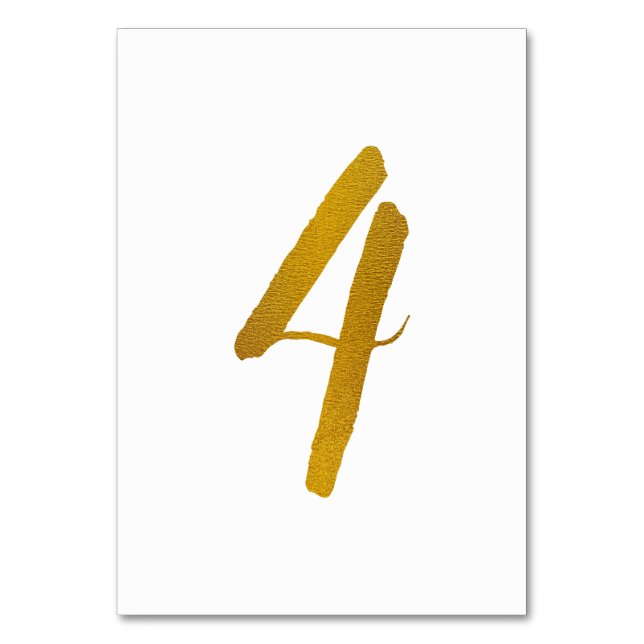 Numéro De Table Numéros de tableau - Typographie Décontractée des  (Par défaut)