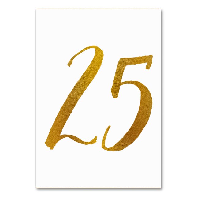 Numéro De Table Numéros de tableau - Typographie Décontractée des  (Par défaut)