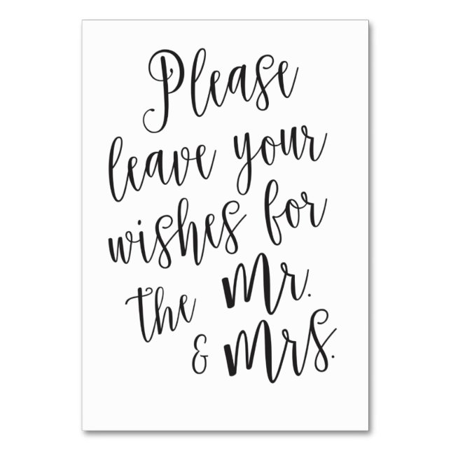 Numéro De Table Panneau du livre d'invité (Par défaut)