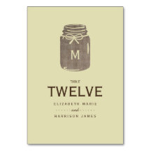 Pays Burlap Mason Jar Mariage