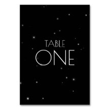 Petites Étoiles Noir Minimaliste