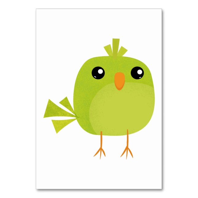 Numéro De Table Petits oiseaux (Par défaut)