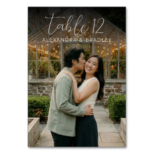 Numéro De Table Photo de serre romantique