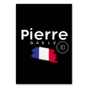 Numéro De Table Pierre Gasly, formule 1, pilote de course