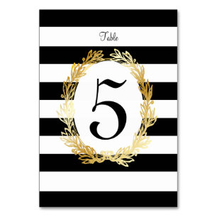 Numéro De Table PixDezines do-it-yourself Branches d'olivier coule
