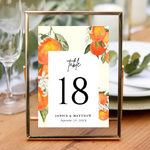Numéro De Table Plan de table de mariage bohème abstrait jardin or