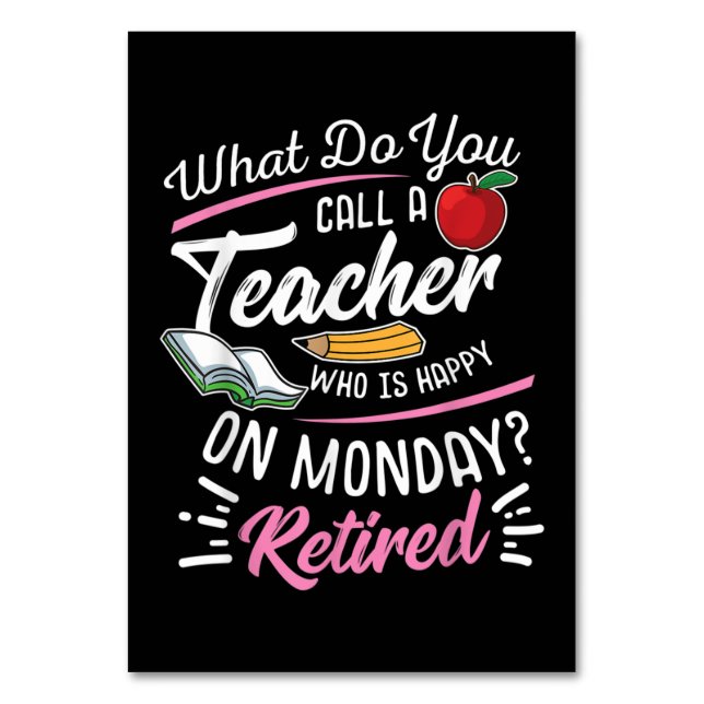 Numéro De Table Professeur À La Retraite Professeur Retraité Heure (Par défaut)