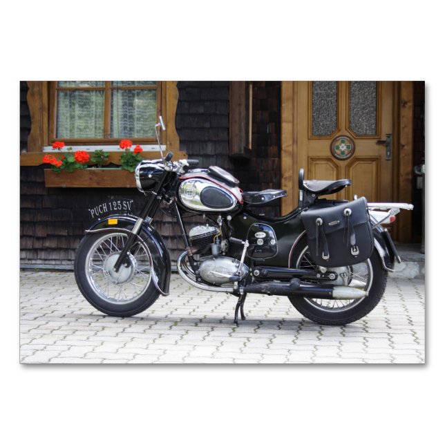 Numéro De Table Puch 125 SV (Devant)
