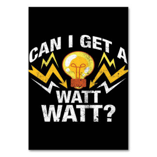 Numéro De Table Puis-je avoir un Watt Watt ? - Funny Electricien